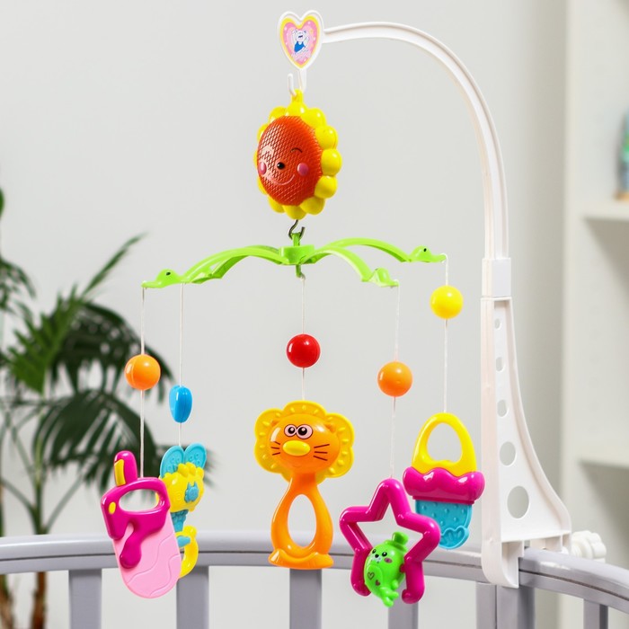 Мобиль музыкальный «Яркое настроение. Львенок», заводной
Мобиль музыкальный «Яркое настроение. Львенок», заводной