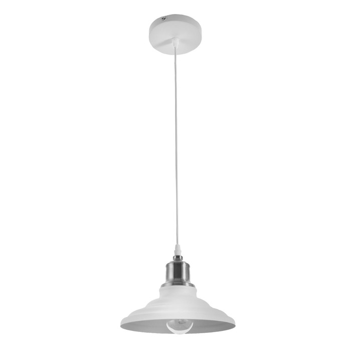 Светильник PL4 WH/SN, 60Вт Е27, белый, никель
Светильник PL4 WH/SN, 60Вт Е27, белый, никель