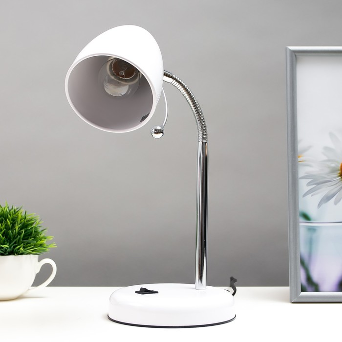 Настольная лампа N-116-Е27-40W-W, 40ВТ Е27, белый
Настольная лампа N-116-Е27-40W-W, 40ВТ Е27, белый