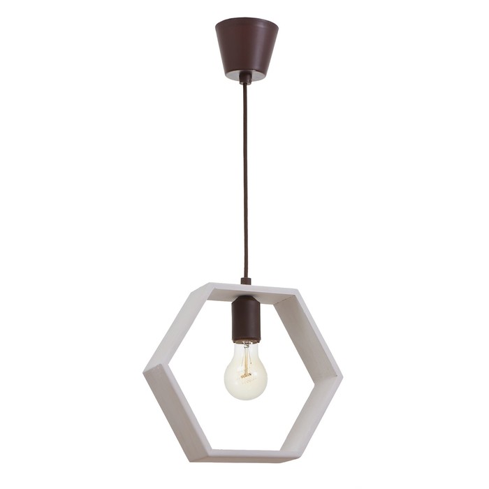 Светильник "Соты" 1*40Вт Е27 коричневый 7х24х27
Светильник "Соты" 1*40Вт Е27 коричневый 7х24х27