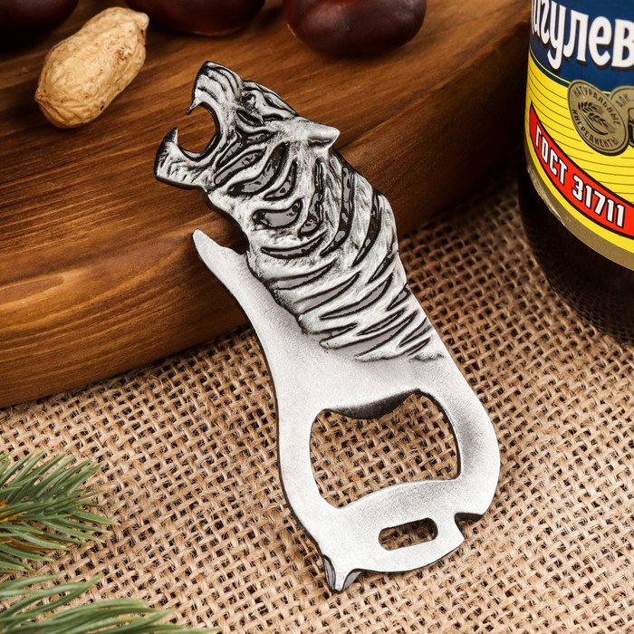 Сувенир мультитул "Тигр. Серебро", 9х4х0,5 см, металл
Сувенир мультитул "Тигр. Серебро", 9х4х0,5 см, металл