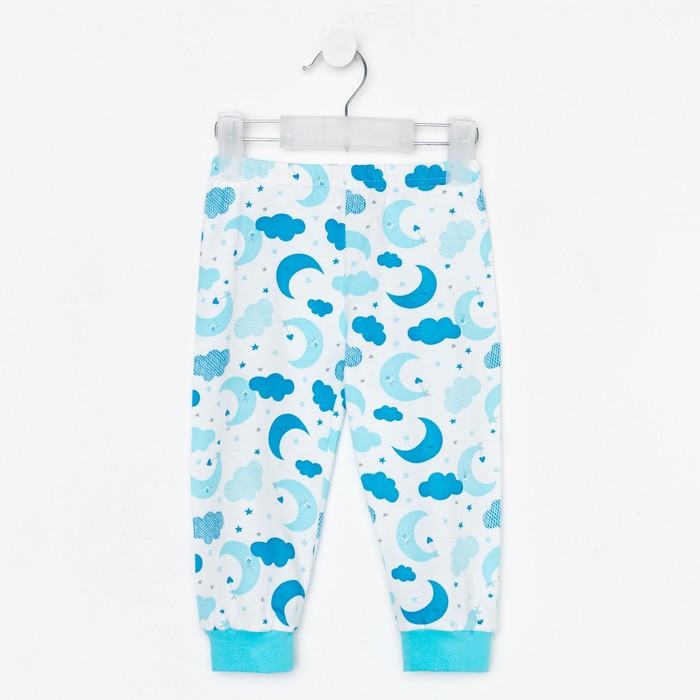 Штанишки на манжете, цвет белый/голубой, рост 80 см
Штанишки на манжете, цвет белый/голубой, рост 80 см