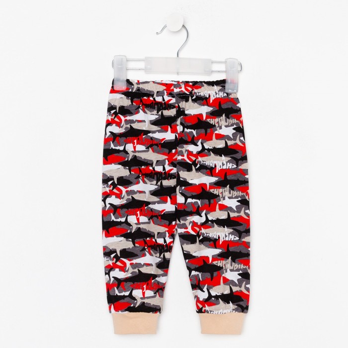 Штанишки на манжете, цвет серый/акулы, рост 86 см
Штанишки на манжете, цвет серый/акулы, рост 86 см