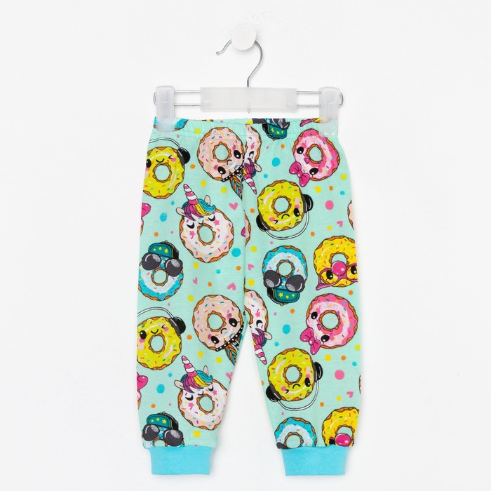 Штанишки на манжете, цвет салатовый/пончики, рост 68 см
Штанишки на манжете, цвет салатовый/пончики, рост 68 см