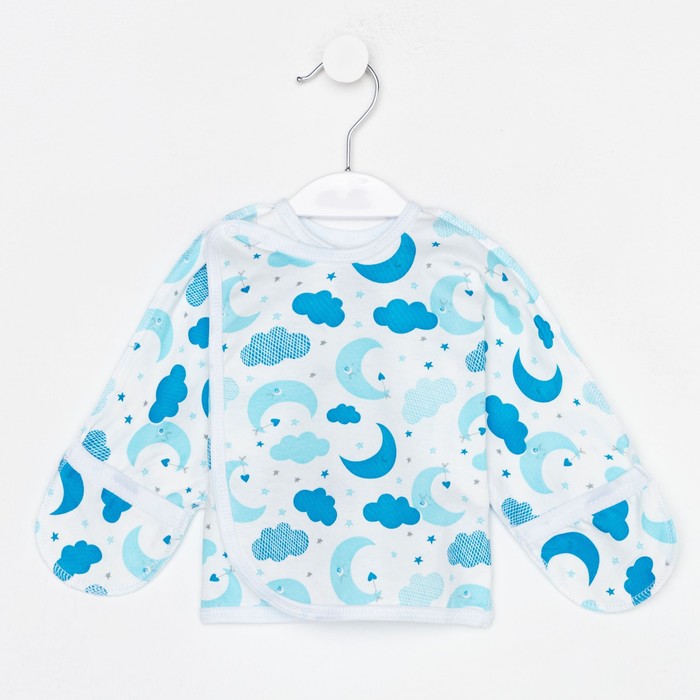 Распашонка детская, цвет белый/голубой, рост 62 см
Распашонка детская, цвет белый/голубой, рост 62 см