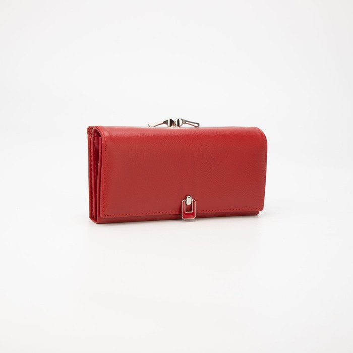 Кошелёк на магнитах, цвет красный
Кошелёк на магнитах, цвет красный