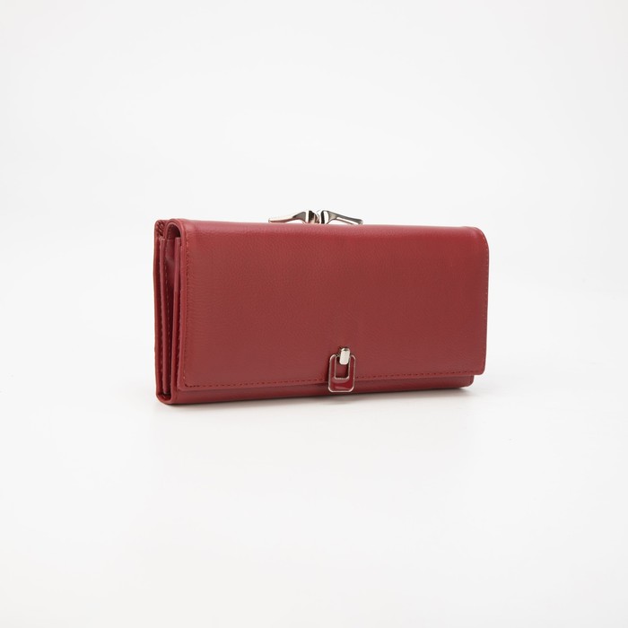 Кошелёк на магнитах, цвет бордовый
Кошелёк на магнитах, цвет бордовый