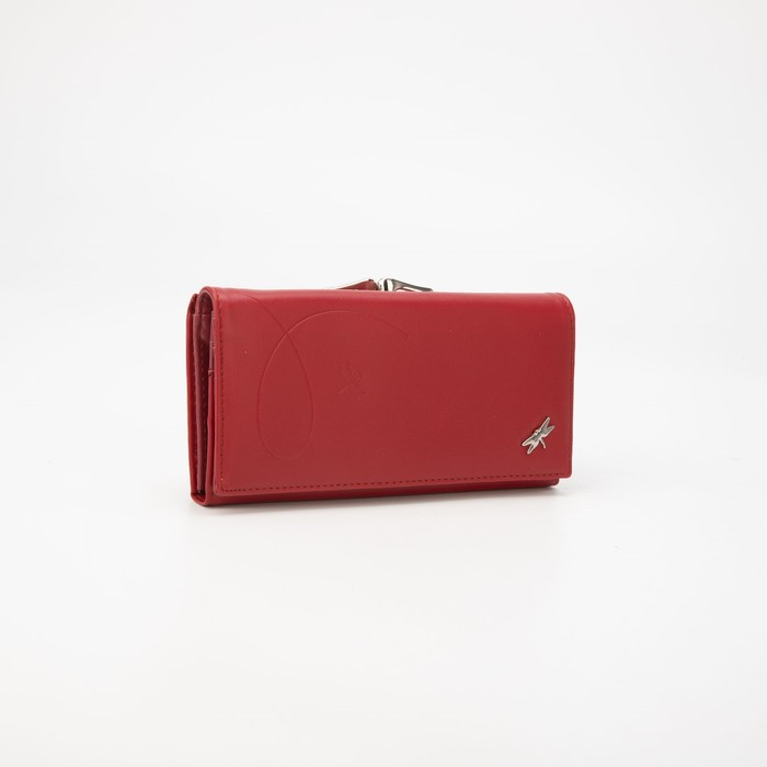 Кошелёк на магнитах, цвет бордовый
Кошелёк на магнитах, цвет бордовый