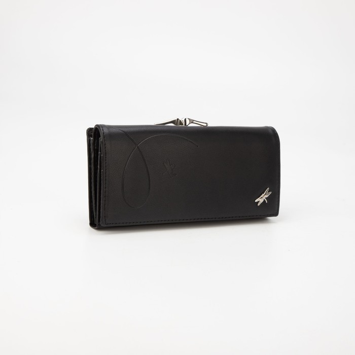 Кошелёк на магнитах, цвет чёрный
Кошелёк на магнитах, цвет чёрный
