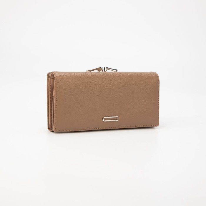 Кошелёк на магнитах, цвет бежевый
Кошелёк на магнитах, цвет бежевый