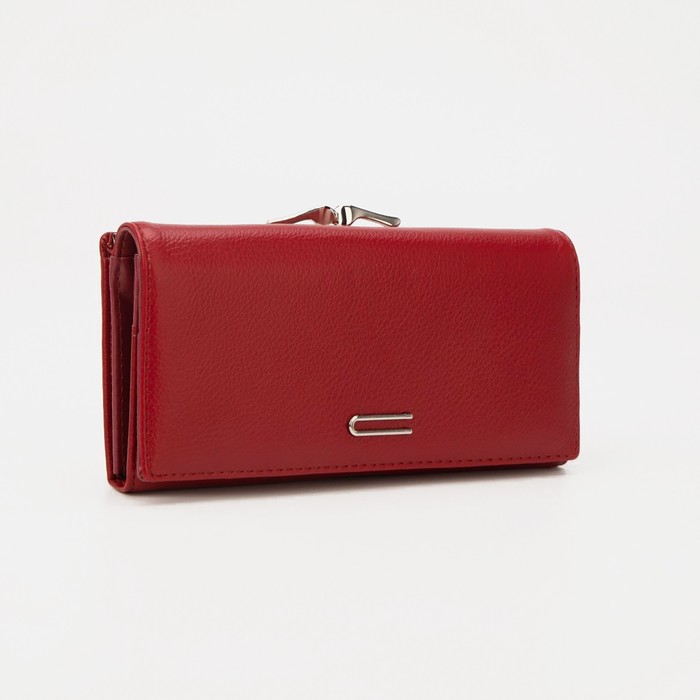 Кошелёк на магнитах, цвет бордовый
Кошелёк на магнитах, цвет бордовый