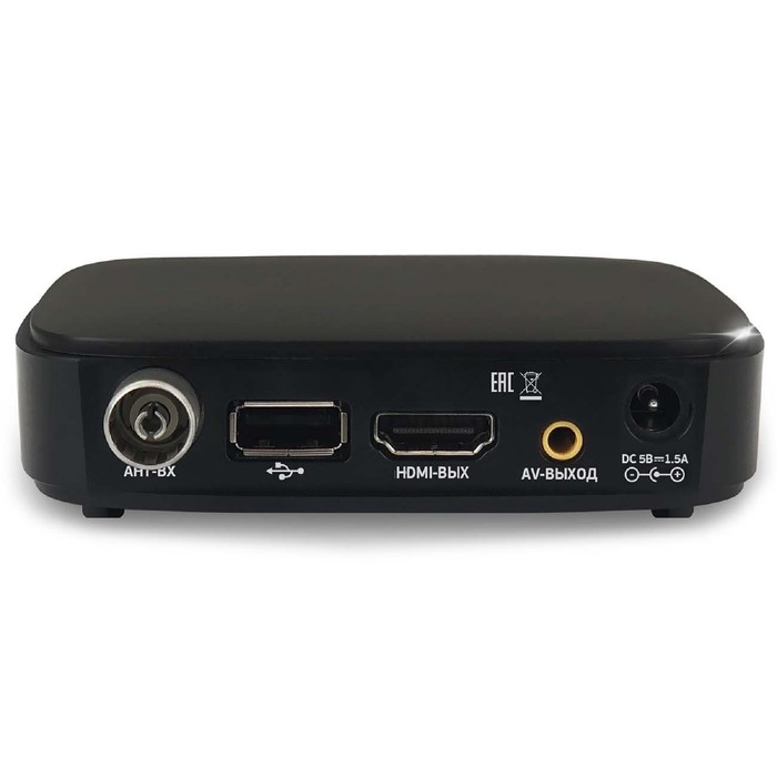 фото Приставка для цифрового тв barton ta-561, fullhd, dvb-t2, hdmi, usb, чёрная
