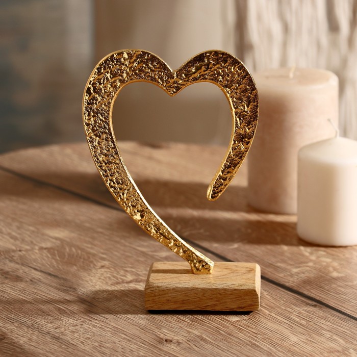 Сувенир "Сердце" на подставке 12х5х18 см
Сувенир "Сердце" на подставке 12х5х18 см