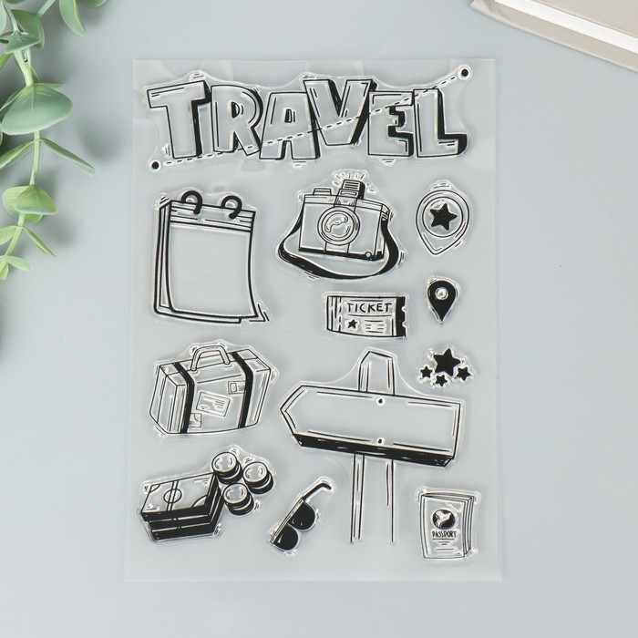 Штамп для творчества силикон "Путешествия"
Штамп для творчества силикон "Путешествия"