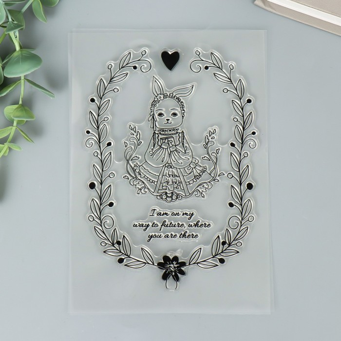 Штамп для творчества силикон "Нарядная зайка" 16х11 см
Штамп для творчества силикон "Нарядная зайка" 16х11 см