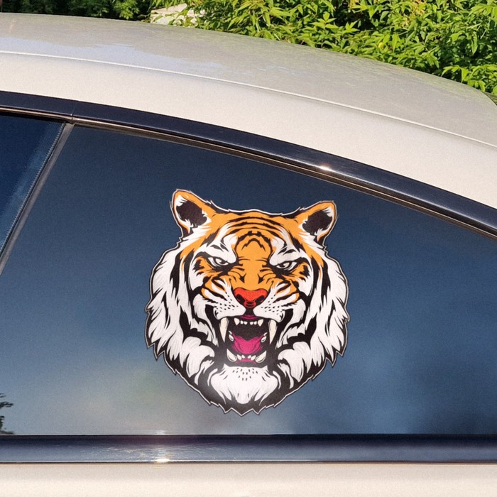 Наклейка на авто "Тигр", 20×25 см
Наклейка на авто "Тигр", 20×25 см