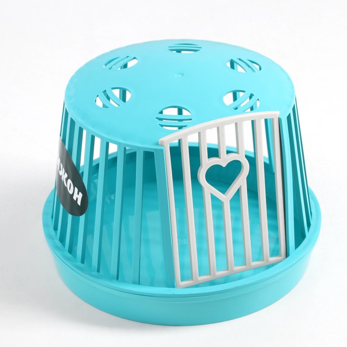 Переноска мини пластиковая для мелких грызунов (без наполнения), 16 х 16 х 12 см, бирюзовая
Переноска мини пластиковая для мелких грызунов (без наполнения), 16 х 16 х 12 см, бирюзовая