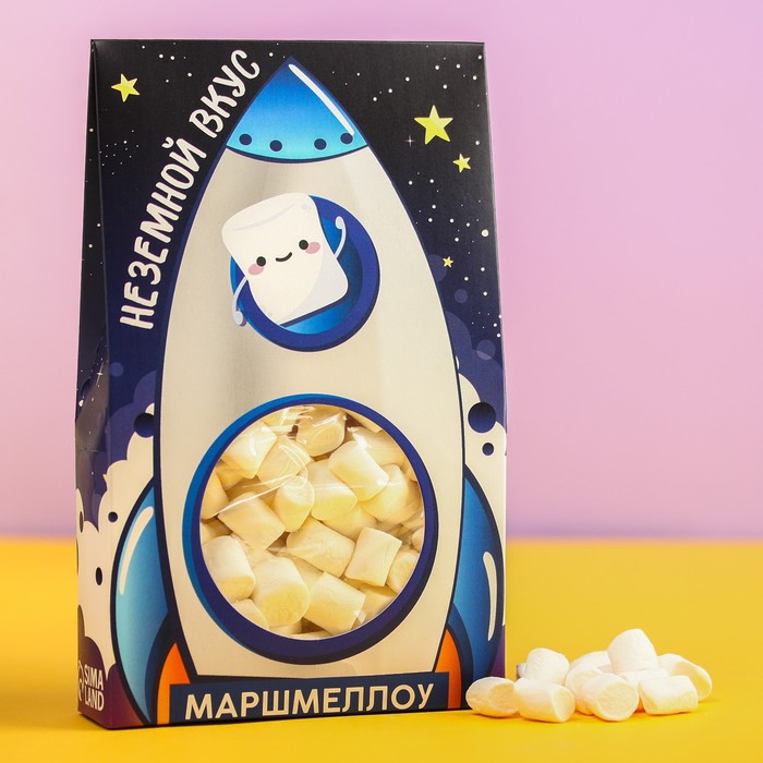 Маршмеллоу в коробке «Неземной вкус», 50 г.