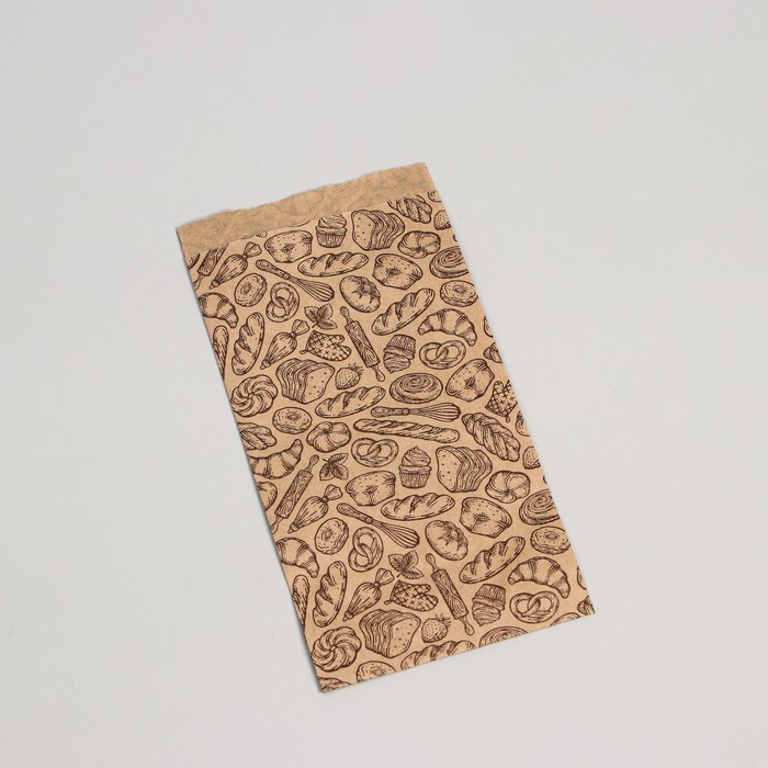 Пакет бумажный, крафт "Багет", 20 х 10 х 7 см
Пакет бумажный, крафт "Багет", 20 х 10 х 7 см