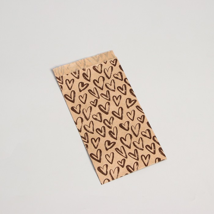 Пакет бумажный, крафт "Сердца", 20 х 10 х 7 см
Пакет бумажный, крафт "Сердца", 20 х 10 х 7 см
