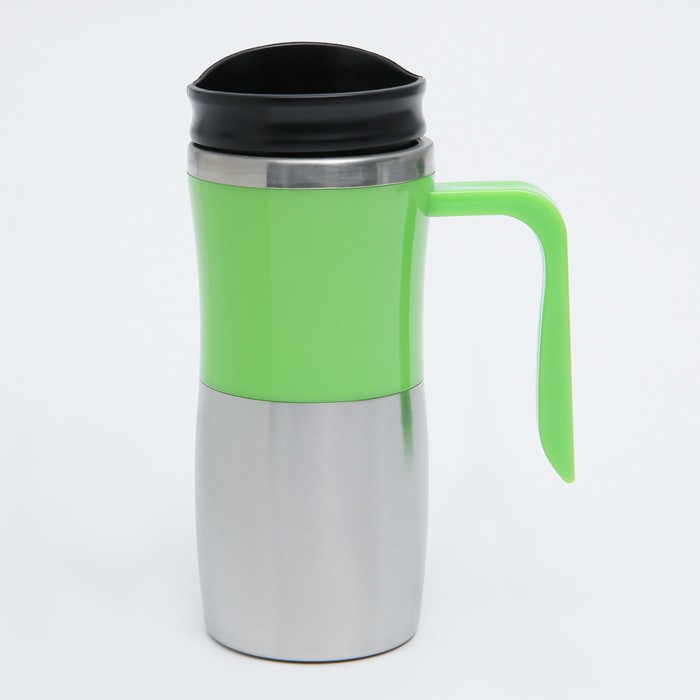 Термокружка 350 мл, сохраняет тепло 3 ч, зелёная
Термокружка 350 мл, сохраняет тепло 3 ч, зелёная