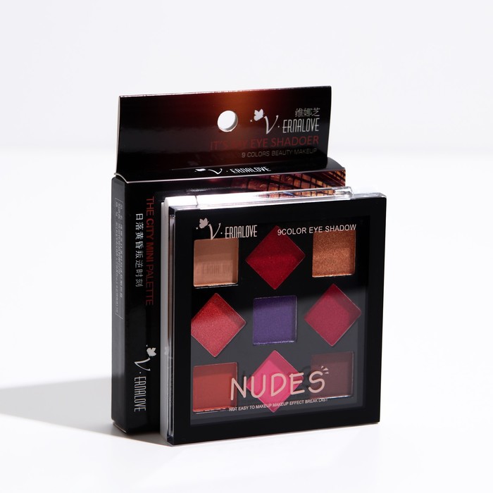 Набор теней для век, 9 цветов, 57 гр
Набор теней для век, 9 цветов, 57 гр