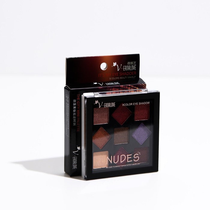 Набор теней для век, 9 цветов
Набор теней для век, 9 цветов