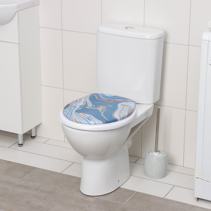 Сиденье для унитаза 40х37х4,5 см "Мраморное море"
Сиденье для унитаза 40х37х4,5 см "Мраморное море"