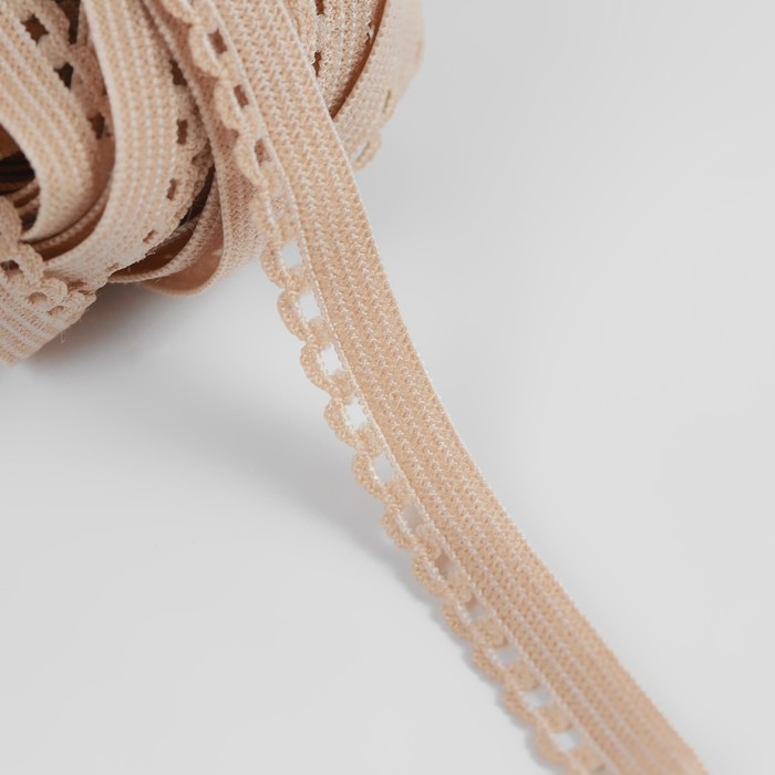 Резинка ажурная, 10 мм, 10 ± 1 м, цвет кремовый
Резинка ажурная, 10 мм, 10 ± 1 м, цвет кремовый