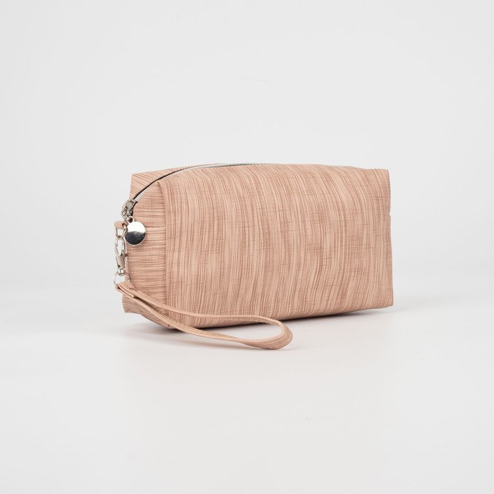 Косметичка на молнии, цвет розовый
Косметичка на молнии, цвет розовый