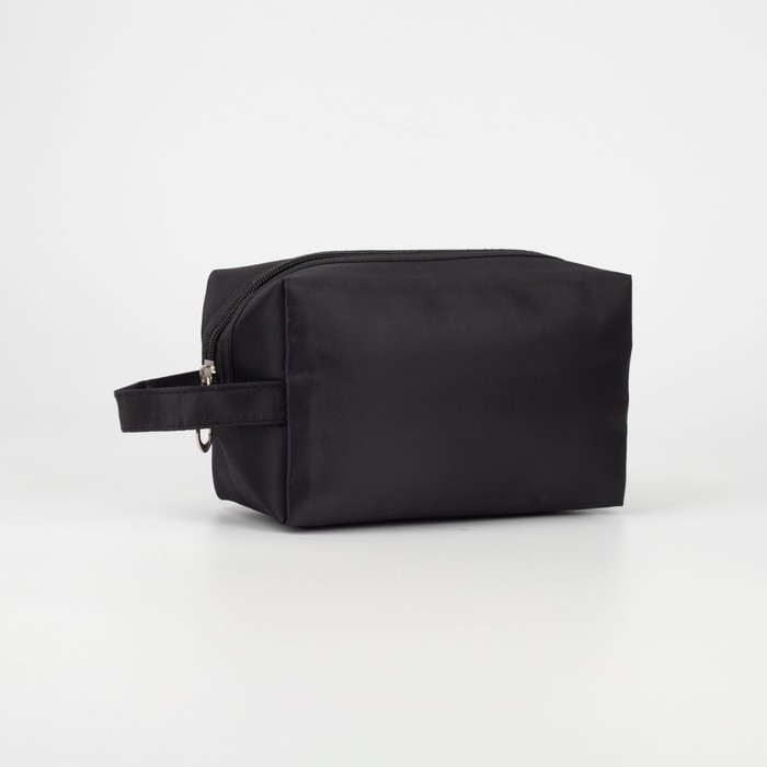 Косметичка на молнии, цвет чёрный
Косметичка на молнии, цвет чёрный