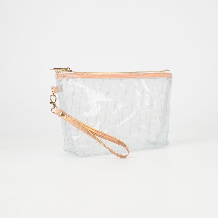 Косметичка на молнии, цвет серый
Косметичка на молнии, цвет серый