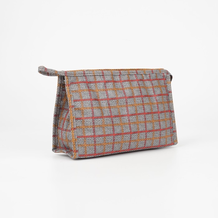 Косметичка на молнии, цвет серый
Косметичка на молнии, цвет серый