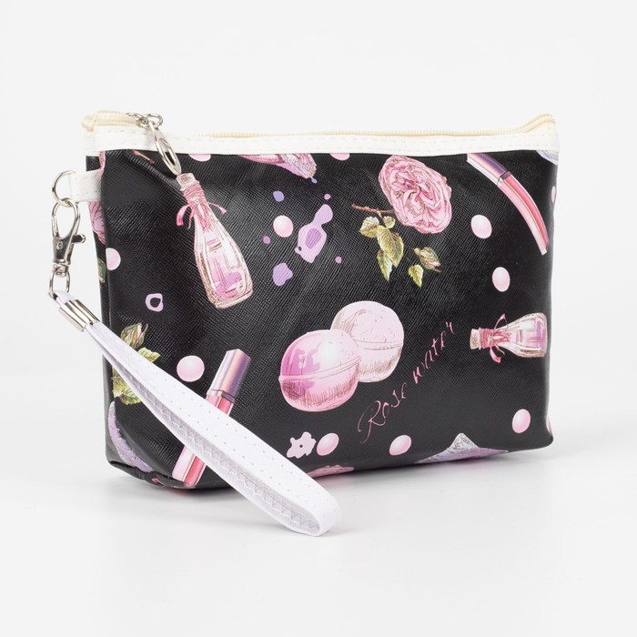 Косметичка на молнии, цвет чёрный
Косметичка на молнии, цвет чёрный