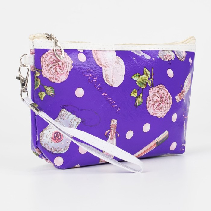 Косметичка на молнии, цвет сиреневый
Косметичка на молнии, цвет сиреневый