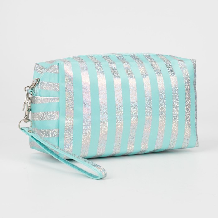 Косметичка на молнии, цвет мятный
Косметичка на молнии, цвет мятный