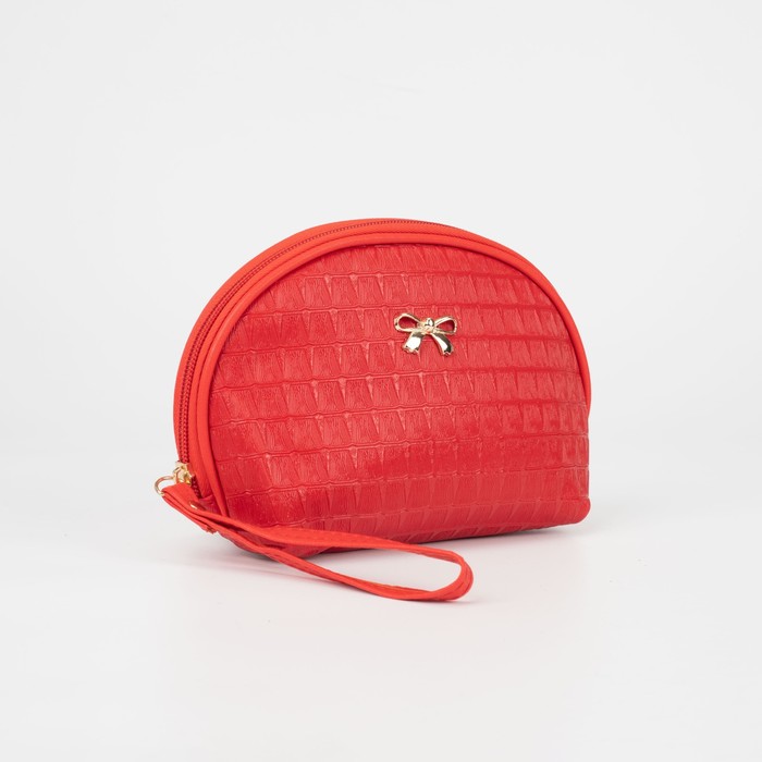 Косметичка на молнии, цвет красный
Косметичка на молнии, цвет красный