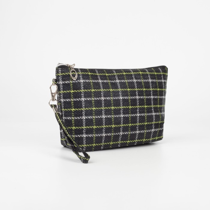 Косметичка на молнии, цвет чёрный
Косметичка на молнии, цвет чёрный