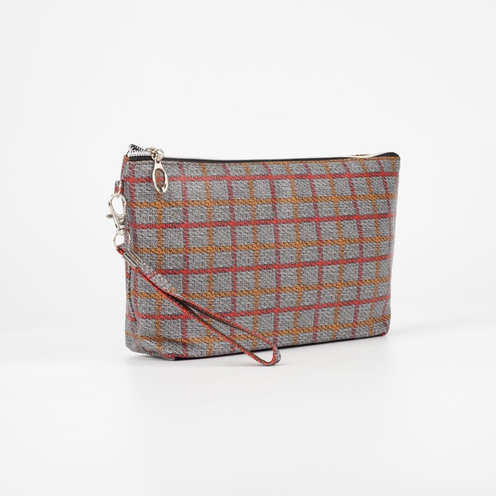 Косметичка на молнии, цвет серый
Косметичка на молнии, цвет серый