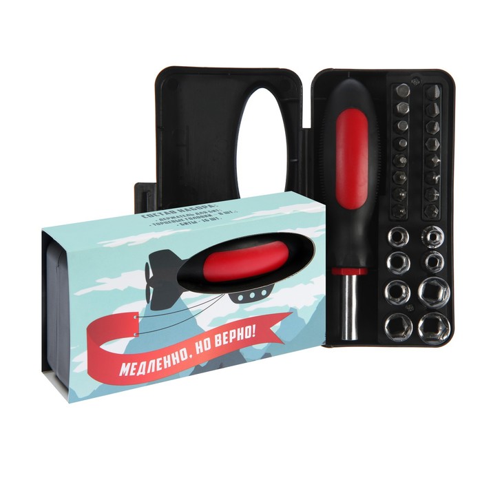 Набор инструментов ТУНДРА, подарочный пластиковый кейс, 25 предметов
Набор инструментов ТУНДРА, подарочный пластиковый кейс, 25 предметов