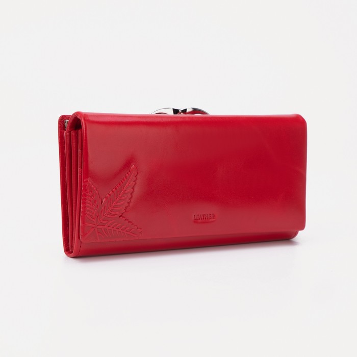 Кошелёк на магнитах, цвет красный
Кошелёк на магнитах, цвет красный