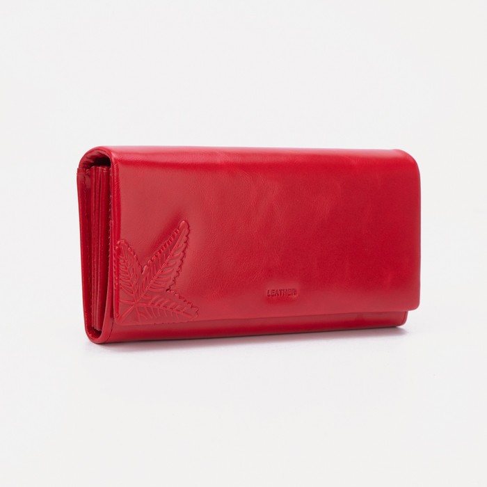 Кошелёк на магнитах, цвет красный
Кошелёк на магнитах, цвет красный