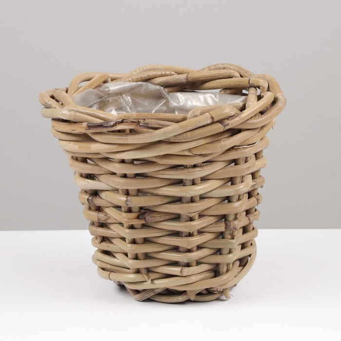 Кашпо плетёные, 17x15 см, серый
Кашпо плетёные, 17x15 см, серый