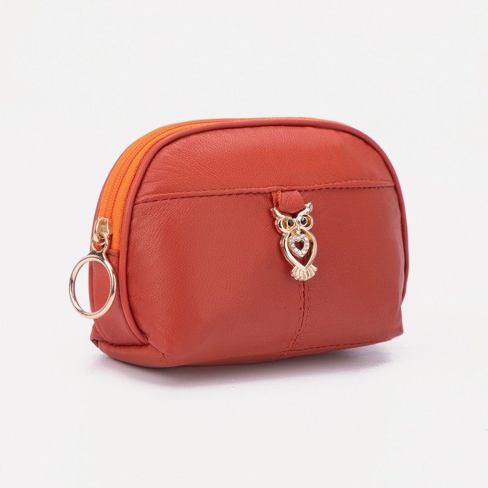 Косметичка на молнии, цвет оранжевый
Косметичка на молнии, цвет оранжевый
