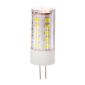 Лампа светодиодная Luazon Lighting G4, 220 В, 5 Вт, 450 Лм, 6500 K, 320°, пластик
Лампа светодиодная Luazon Lighting G4, 220 В, 5 Вт, 450 Лм, 6500 K, 320°, пластик