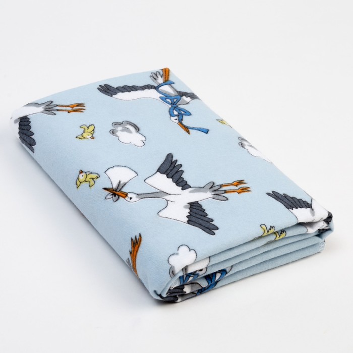 Пелёнка "Крошка Я" Аисты 75*120 см, 100% хлопок
Пелёнка "Крошка Я" Аисты 75*120 см, 100% хлопок