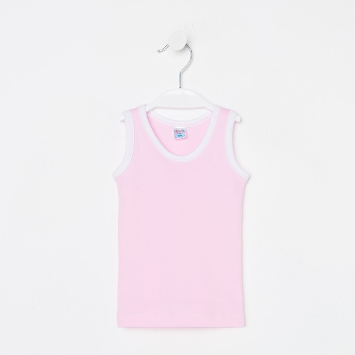 Майка детская, цвет розовый, рост 62 см
Майка детская, цвет розовый, рост 62 см