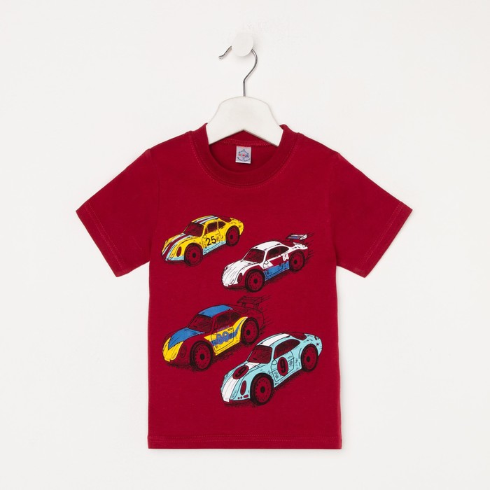 Футболка для мальчика, цвет марсала, рост 98 см
Футболка для мальчика, цвет марсала, рост 98 см