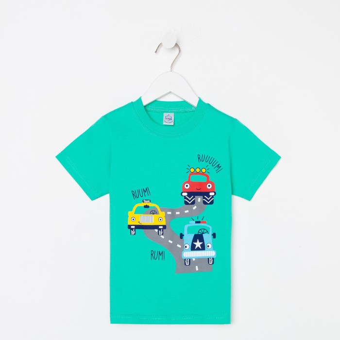 Футболка для мальчика, цвет мята, рост 104 см
Футболка для мальчика, цвет мята, рост 104 см