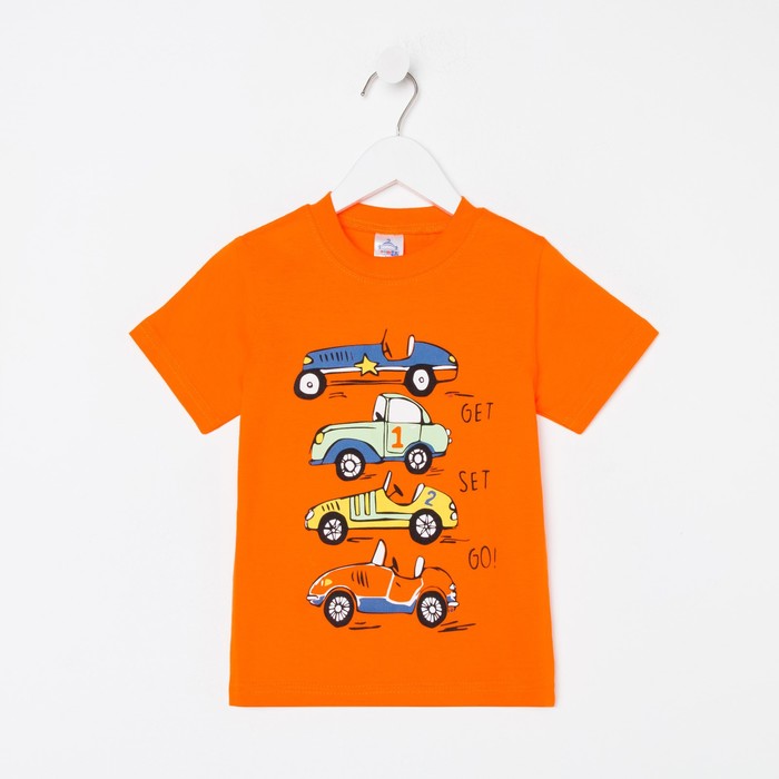 Футболка для мальчика, цвет оранжевый, рост 98 см
Футболка для мальчика, цвет оранжевый, рост 98 см